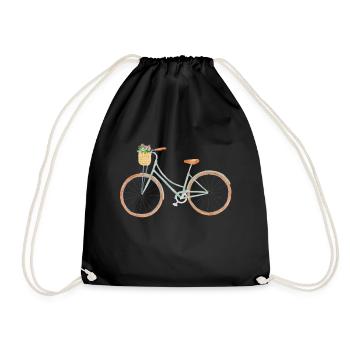 Bicyclette - Sac de sport léger - noir - Devant