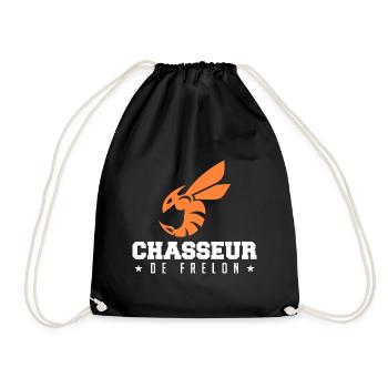 Chasseur de frelon Humour Frelon Asiatique Drôle - Sac de sport léger - noir - Devant