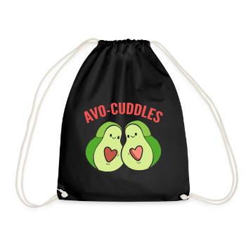 Avo-Cuddles Smoothie Mixer - Turnbeutel - Schwarz - Vorne