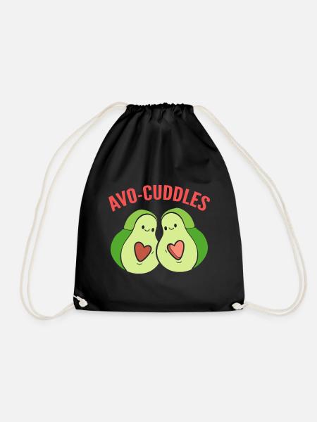 Avo-Cuddles Smoothie Mixer - Turnbeutel - Schwarz