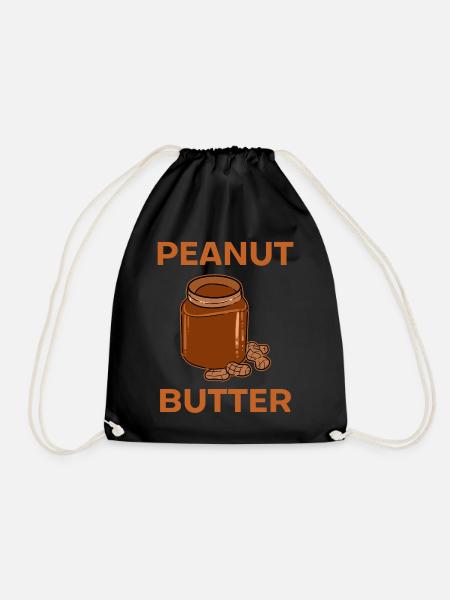 Peanut Butter - Turnbeutel - Schwarz