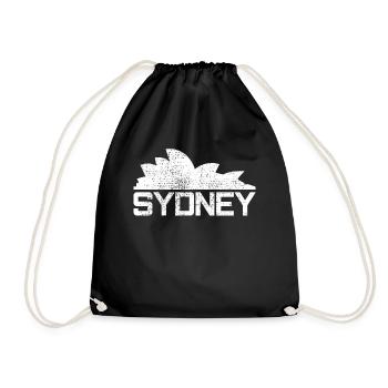 SYDNEY OPERA - Sac de sport léger - noir - Devant