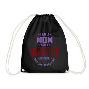 professeur - Sac de sport léger - noir - Devant