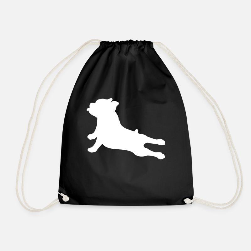 bouledogue - Sac de sport léger - noir