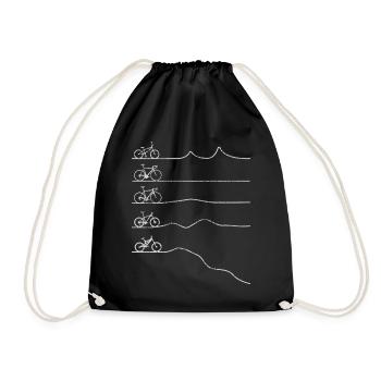 Biker - Sac de sport léger - noir - Devant