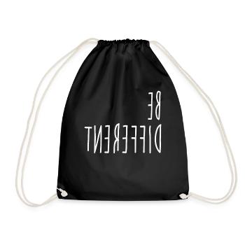 BE DIFFERENT CHEMISE - Sac de sport léger - noir - Devant