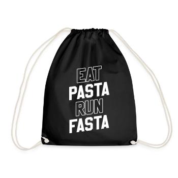 Pasta Pasta - Turnbeutel - Schwarz - Vorne