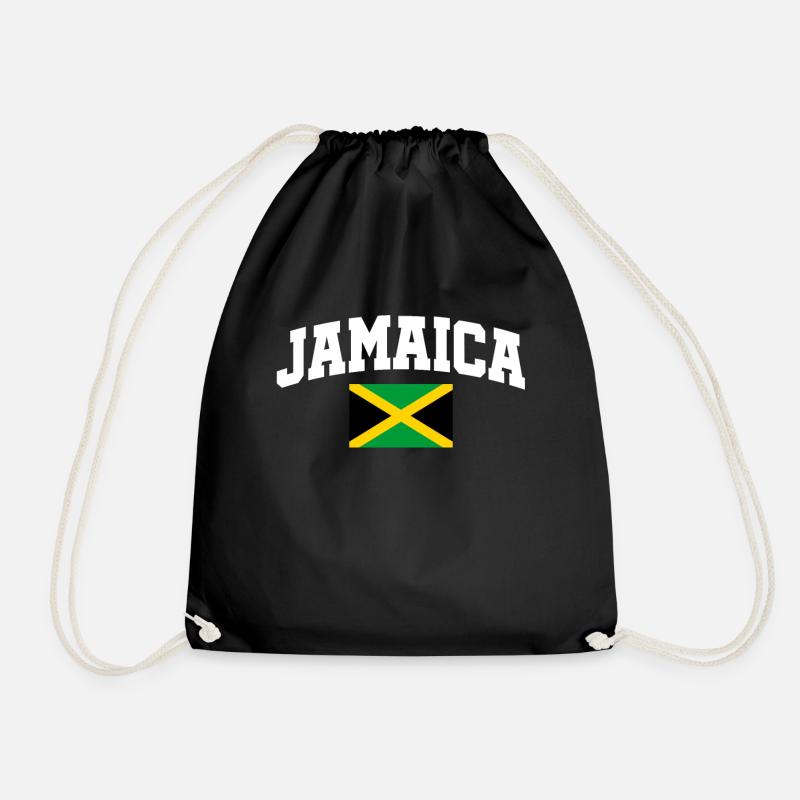 Jamaica Jamaica - Drawstring Bag - black