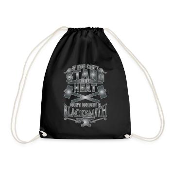 Forge Si vous ne supportez pas la chaleur, ne le faites pas - Sac de sport léger - noir - Devant