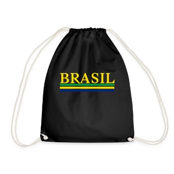 Brésil - Sac de sport léger - noir - Devant
