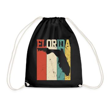FLORIDA - Turnbeutel - Schwarz - Vorne
