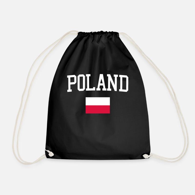 Pologne Pologne Pologne - Sac de sport léger - noir