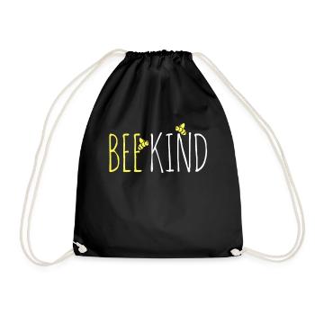 Bienen Bienen - Turnbeutel - Schwarz - Vorne