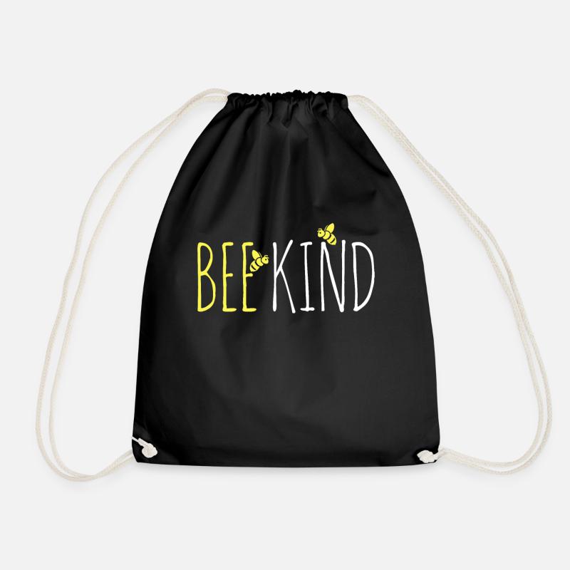Bienen Bienen - Turnbeutel - Schwarz