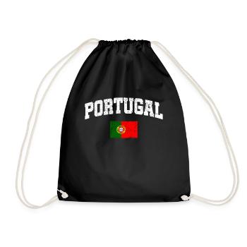 Portugal - Sac de sport léger - noir - Devant