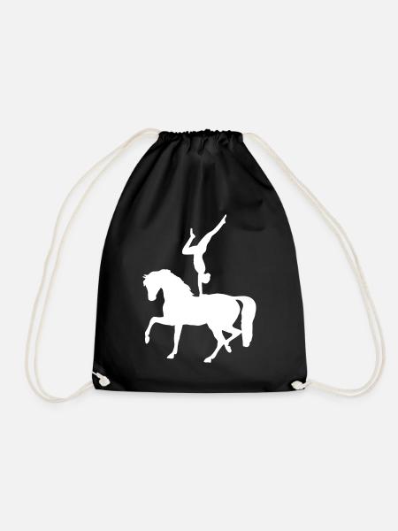 VAULTING SHIRT - Turnbeutel - Schwarz