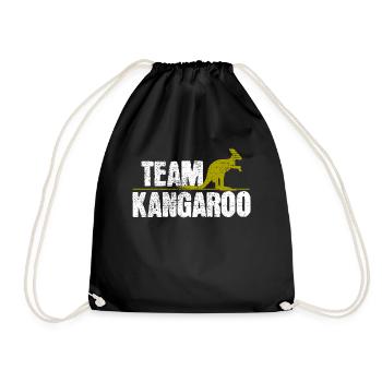 KANGAROO KANGAROO KANGAROO - Drawstring Bag - black - Front