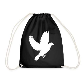 colombe - Sac de sport léger - noir - Devant