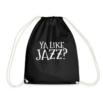 Musique jazz - Sac de sport léger - noir - Devant