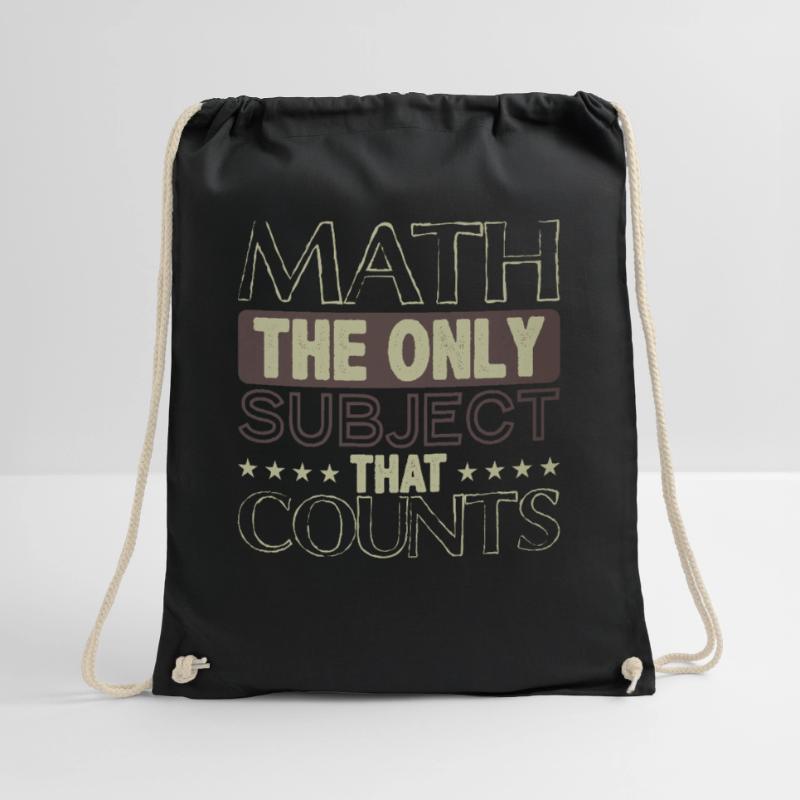 Math Le seul sujet qui compte Math Math Geek Sac de sport léger