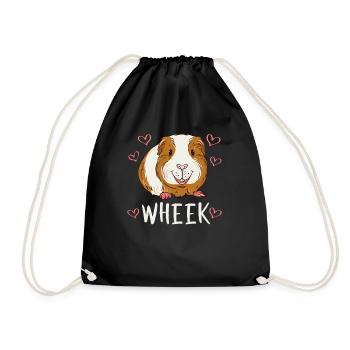 Cadeau cochon d'Inde pour cochon d'Inde - Sac de sport léger - noir - Devant
