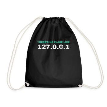 Nerds d'ordinateur programmeur de cadeau drôle - Sac de sport léger - noir - Devant