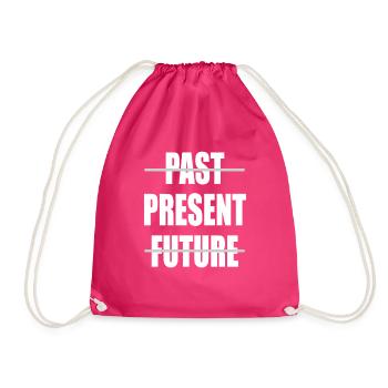 Passé présent futur Freigeister Lebenslust Geschen - Sac de sport léger - fuchsia - Devant