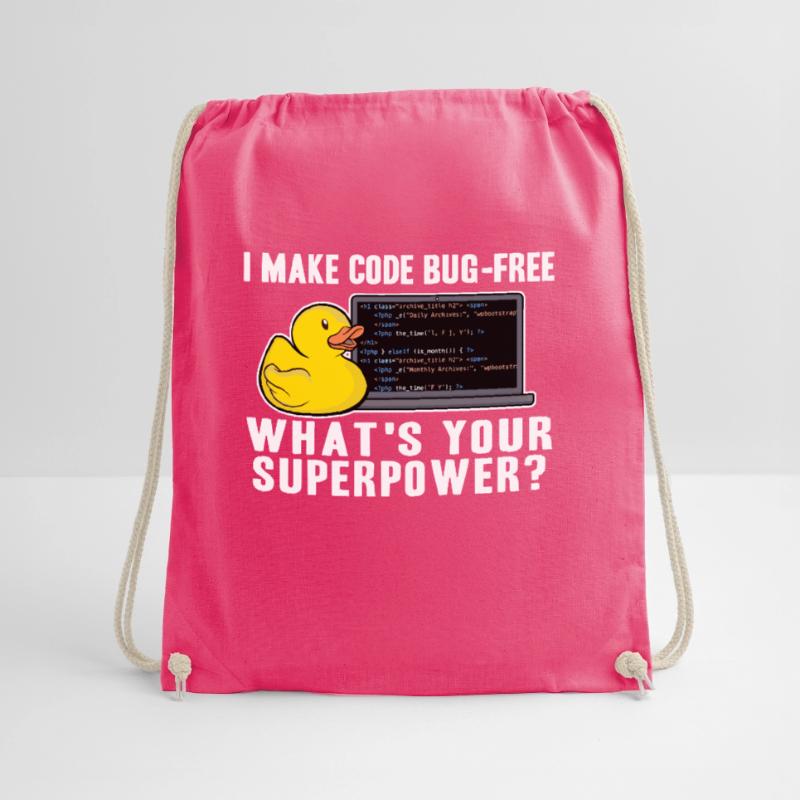 Programmeurs Canard Programmation Debugging Drôle Sac de sport léger