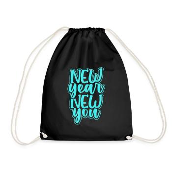 Au revoir 2020 Humour Nouvel An Nouveau Vous Heureux Nouveau - Sac de sport léger - noir - Devant