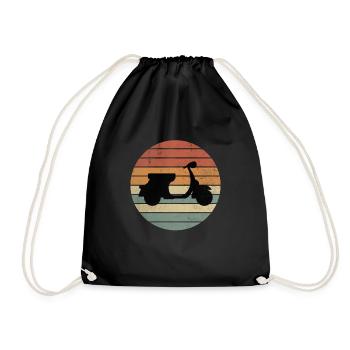 Scooter scooter Sunset Vintage - Sac de sport léger - noir - Devant