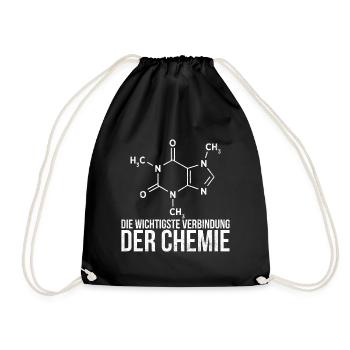 Chemie Periodensystem - Turnbeutel - Schwarz - Vorne