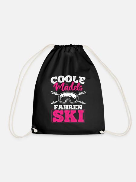Ski Gift - Turnbeutel - Schwarz
