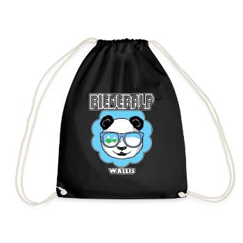 Panda Bear Riederalp Valais Apres Ski - Sac de sport léger - noir - Devant