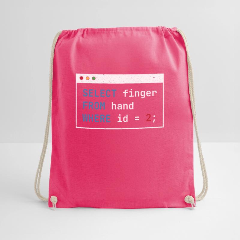 Hacking Code Cybersécurité Selected Finger Hacker Sac de sport léger