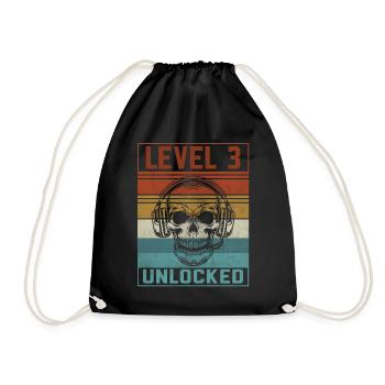 3ème anniversaire du joueur - Sac de sport léger - noir - Devant