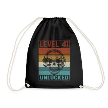 41e anniversaire du joueur - Sac de sport léger - noir - Devant