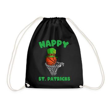 Basketball Bonne Saint-Patrick - Sac de sport léger - noir - Devant