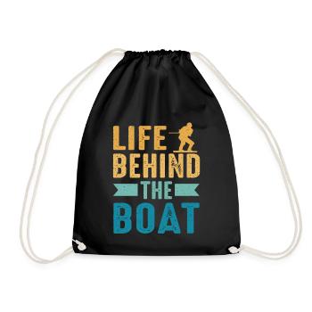 La vie derrière le bateau Wakeboard Wakeboard - Sac de sport léger - noir - Devant