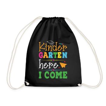 The Nursery School Me Voilà - Drawstring Bag - black - Front