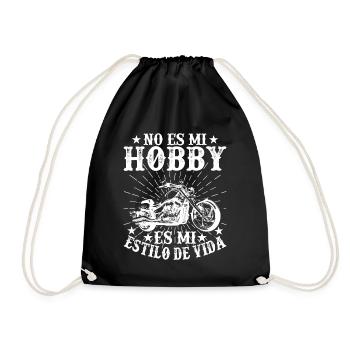 Ce N'est Pas Mon Hobby C'est Mon Style De Vie - Sac de sport léger - noir - Devant