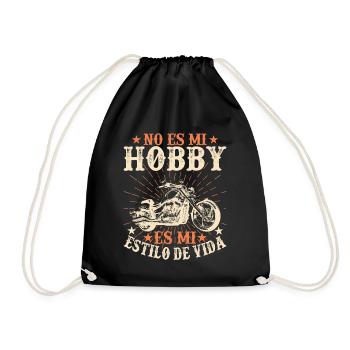 Ce N'est Pas Mon Hobby C'est Mon Style De Vie - Sac de sport léger - noir - Devant