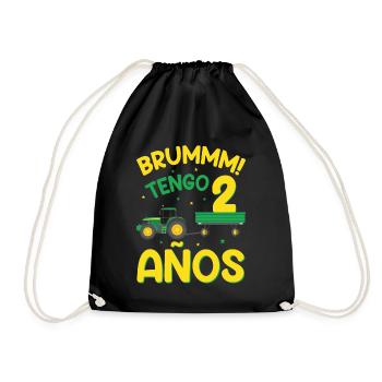 Brummm J'ai 2 ans - Sac de sport léger - noir - Devant