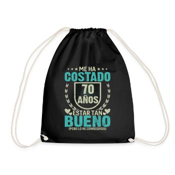 Anniversaire 70 Ans Idée Cadeau D'anniversaire - Sac de sport léger - noir - Devant