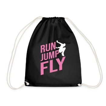 Course libre JRun Jump Fly Free Runner - Sac de sport léger - noir - Devant
