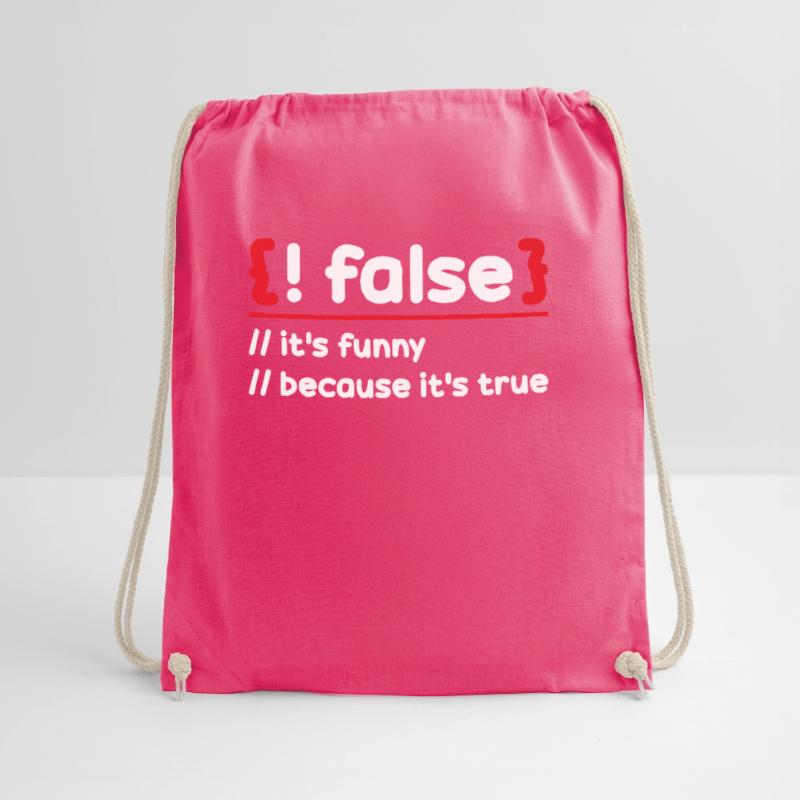 Programmer Programming Software Coding Encoder Drawstring Bag