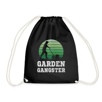 Garden Gangster Hobby Jardinier & Aménagement paysager - Sac de sport léger - noir - Devant
