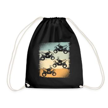 Quad VTT Tout-terrain Quad Riders - Sac de sport léger - noir - Devant