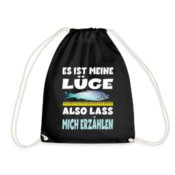 Es Ist Meine Lüge Also Lass Mich Erzählen für - Turnbeutel - Schwarz - Vorne
