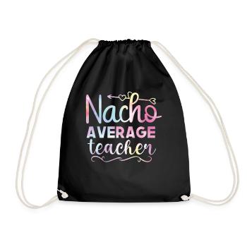 Back To School Binding Rainbow Physical Education - Drawstring Bag - black - Front
