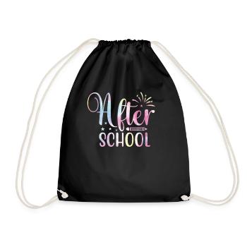 Back to School Sports Teacher - Drawstring Bag - black - Front